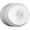Ekena Millwork Standard Dalton Spiral Rosette With Beveled Edge, 4"W x 2 3/4"H x 1"P ROSP040X028X100DAL13 - alternate 1